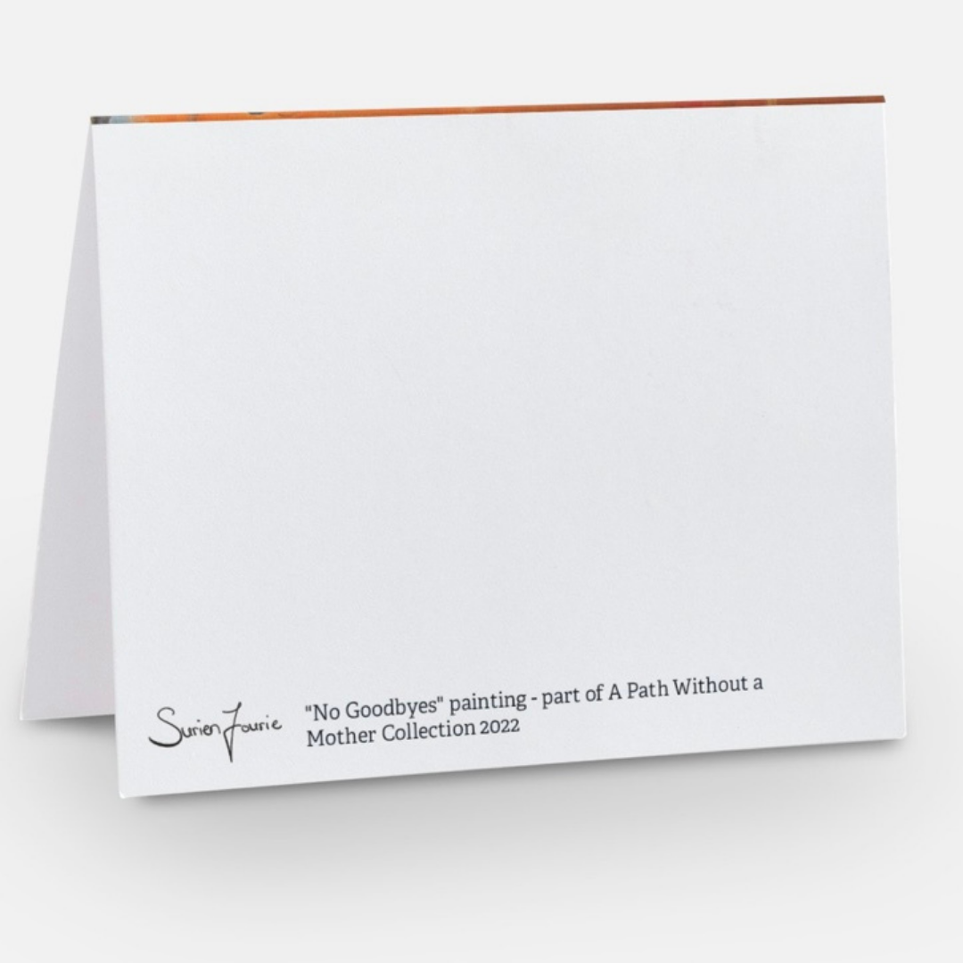 No Goodbyes Greeting Card