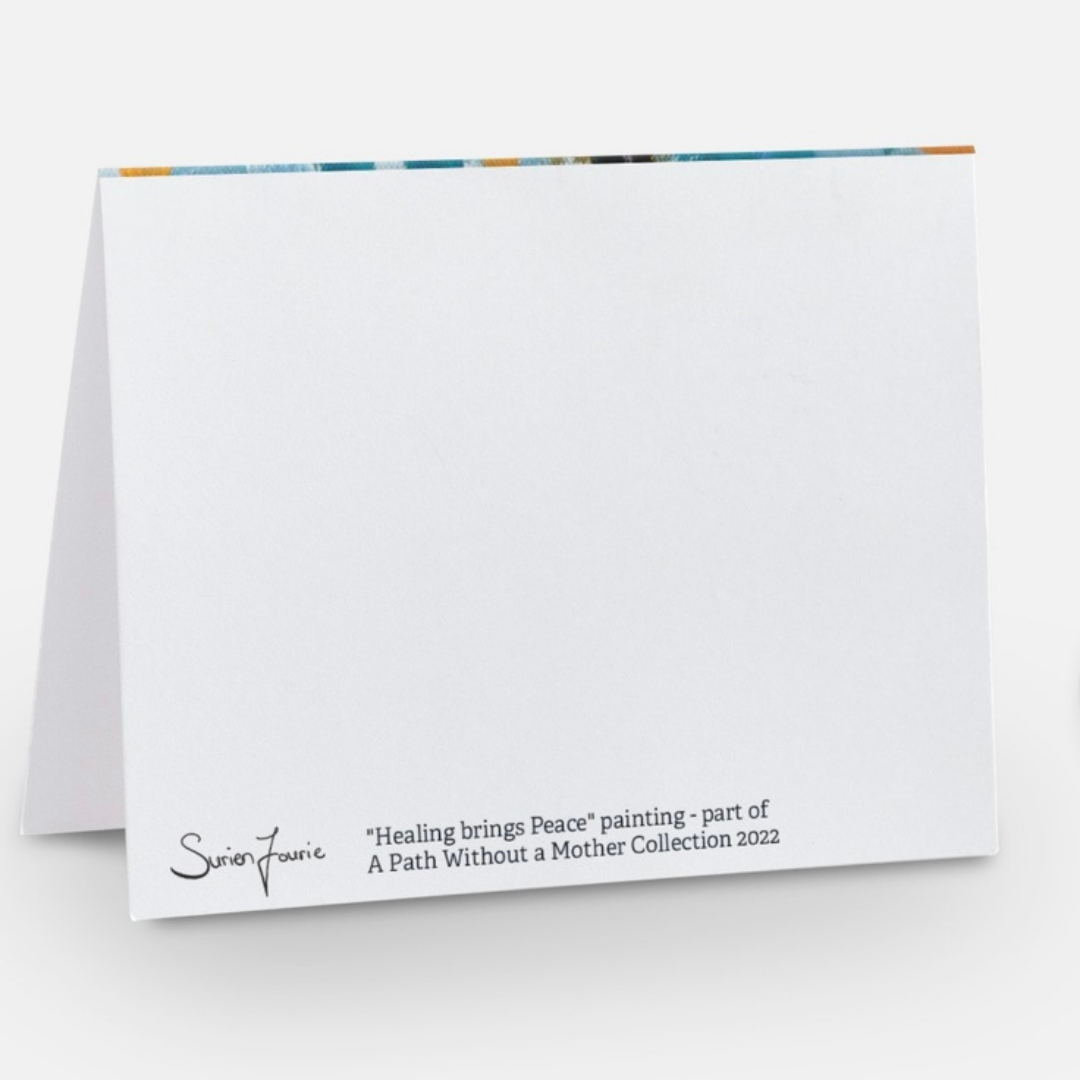 Healing brings Peace Greeting Card