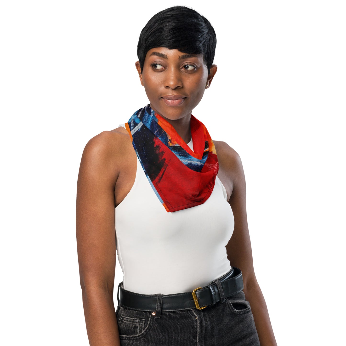 All-over print bandana (Fearless)