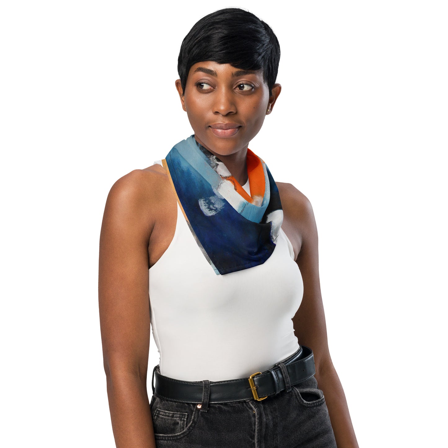All-over print bandana (No Goodbyes)