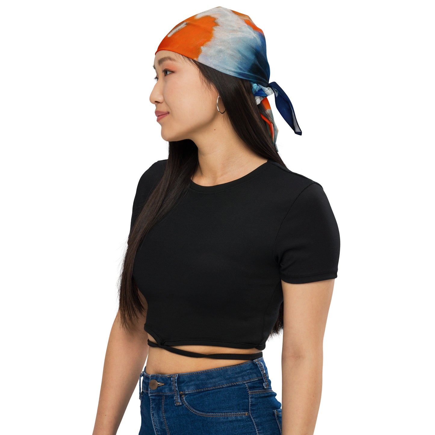 All-over print bandana (No Goodbyes)