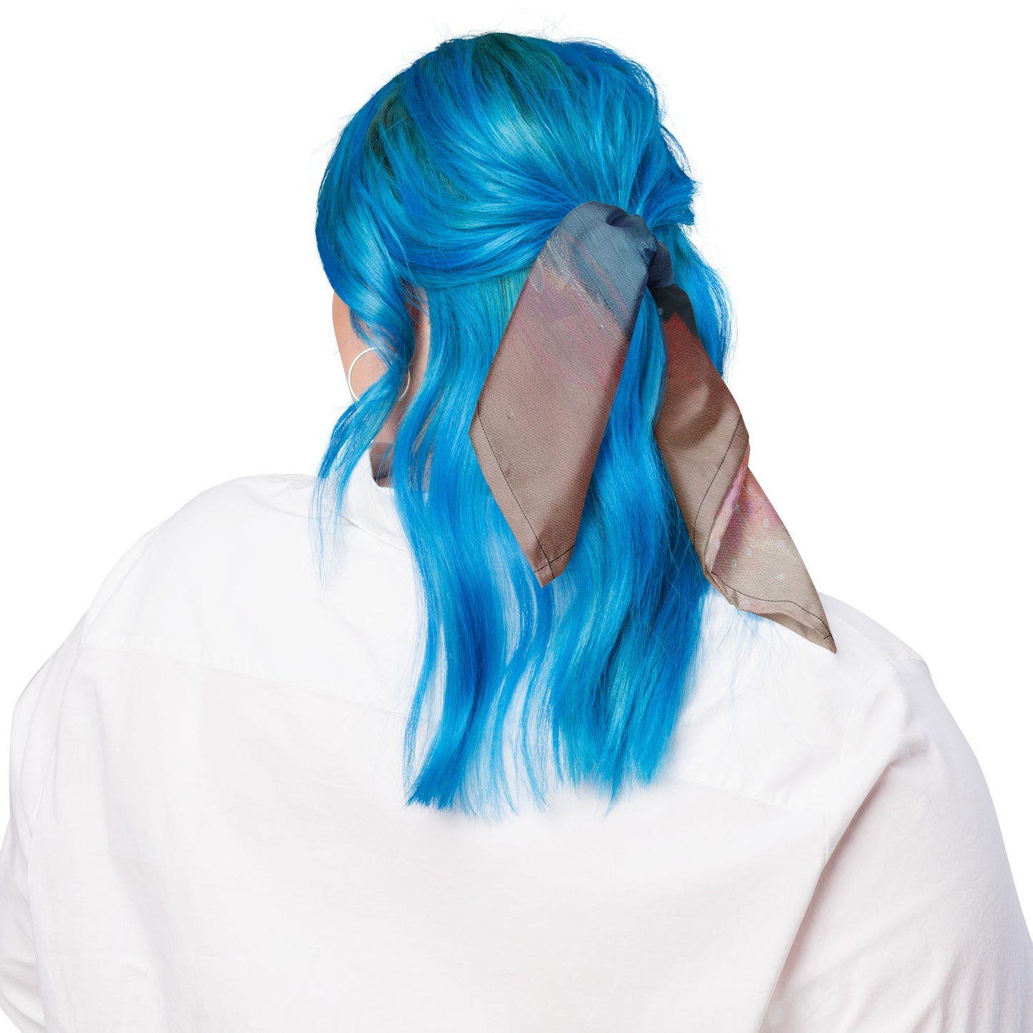 All-over print bandana (Connected Through Loss)