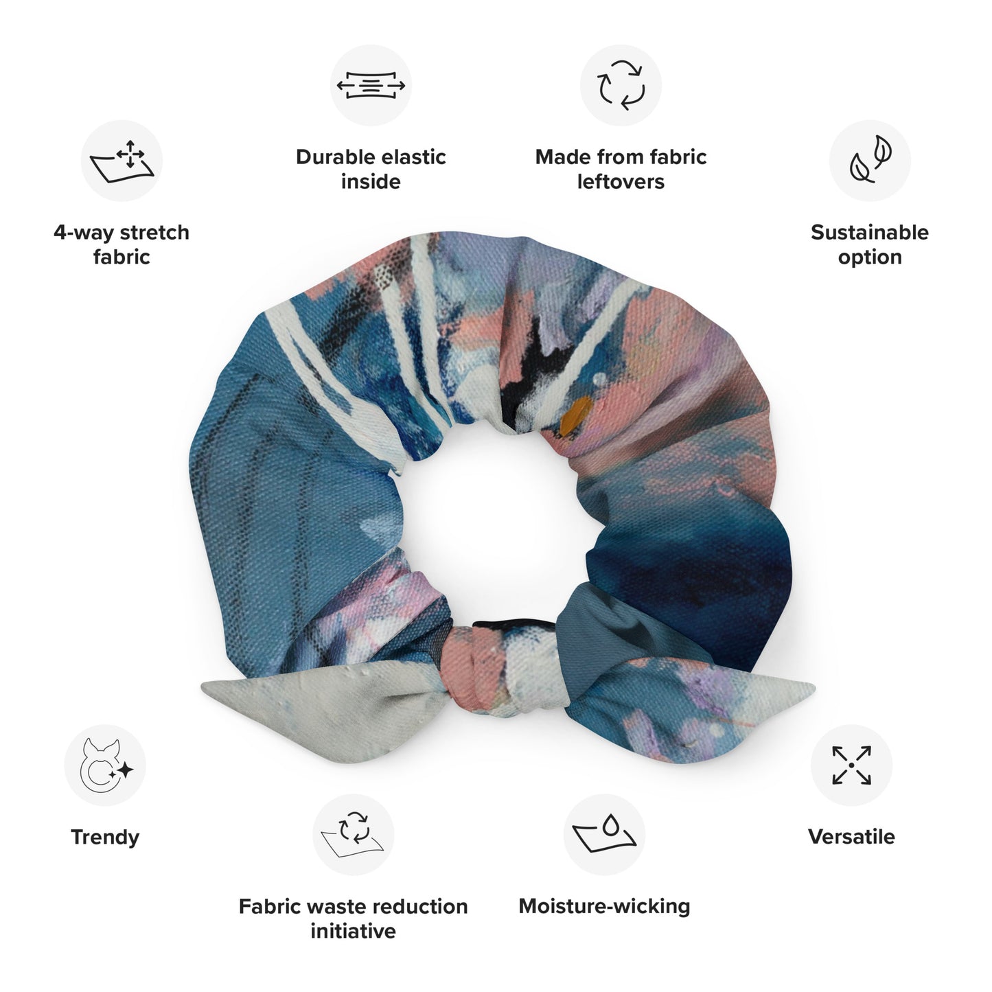 Recycled Scrunchie (Connected Through Loss)