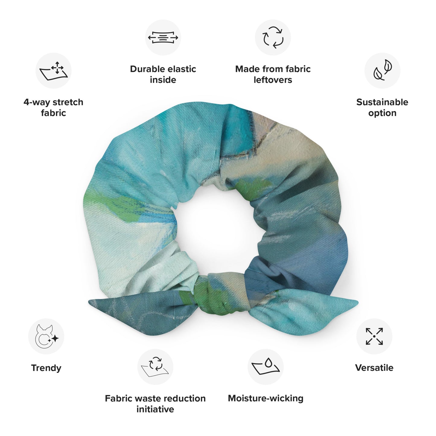 Recycled Scrunchie (Relief its Over)