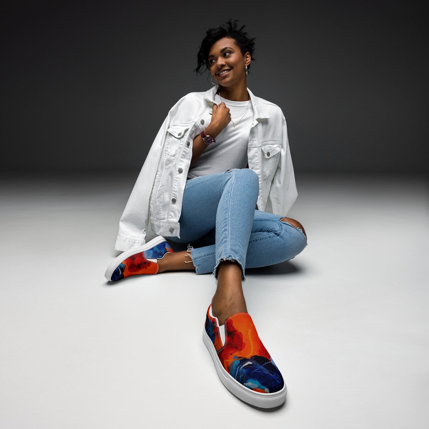 Women’s slip-on canvas shoes (Fearless)