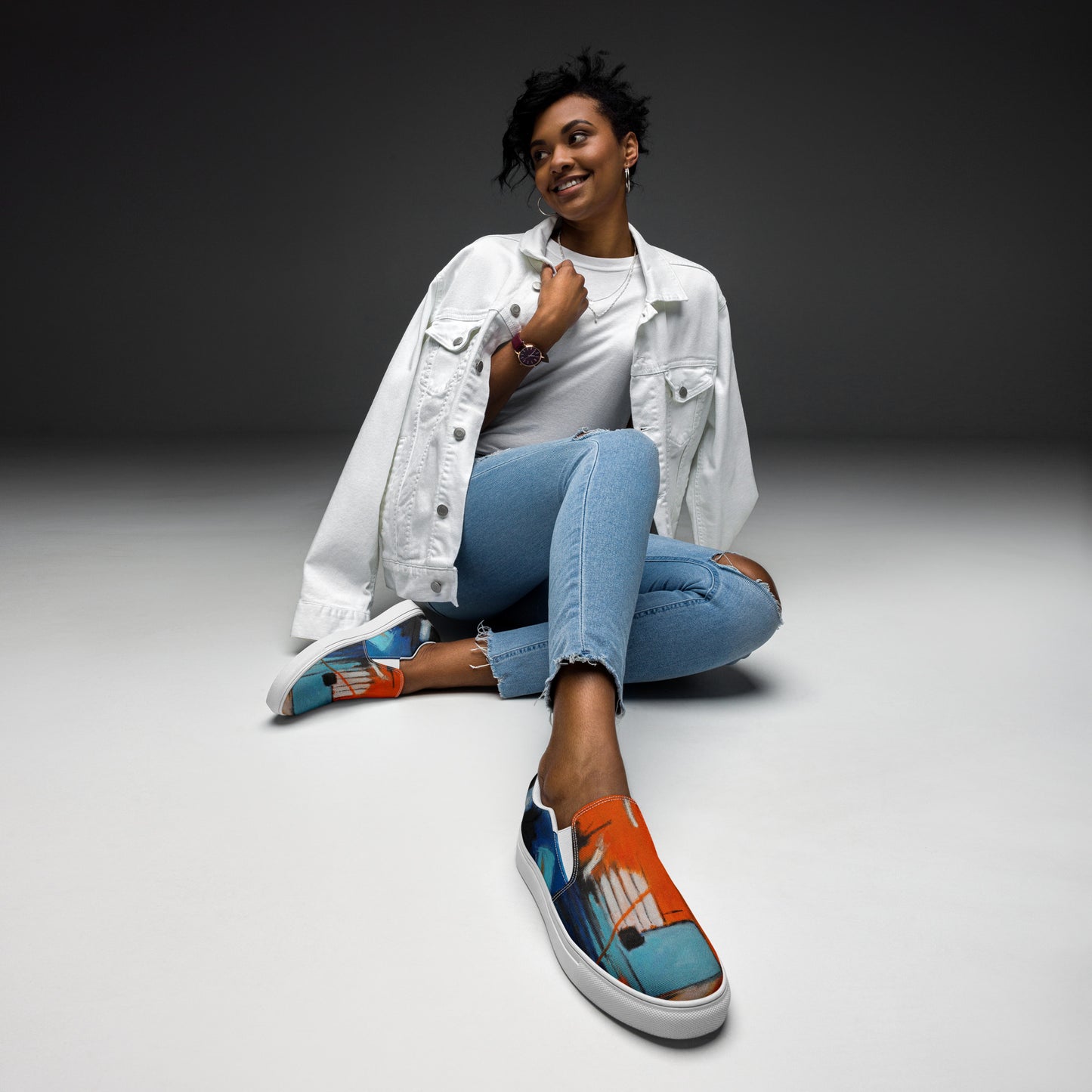 Women’s slip-on canvas shoes (No Goodbyes)